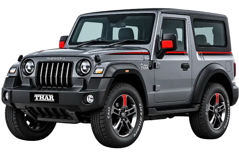 Mahindra Thar 4x4 Hard Top Self Drive Car